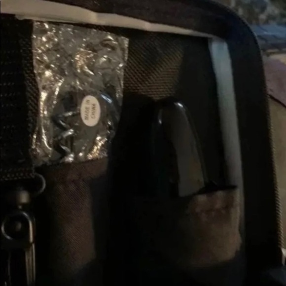 New california innovations cooler insulated picnic basket wine/cheese tote bag - Picture 9 of 10